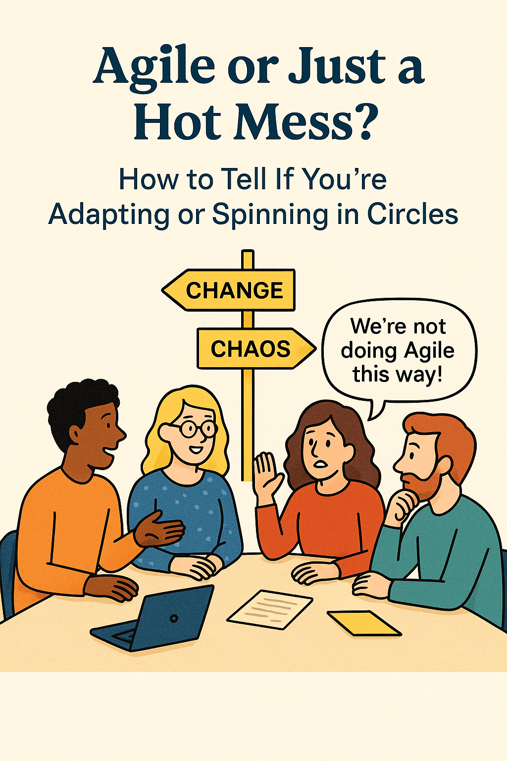 Agile or Just a Hot Mess? How to Tell If You’re Adapting or Spinning in&nbsp;Circles